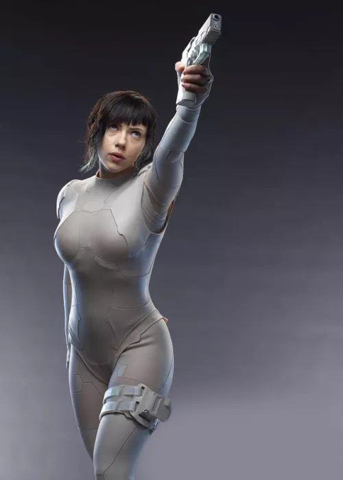 scarlett Johansson ghost in the shell
