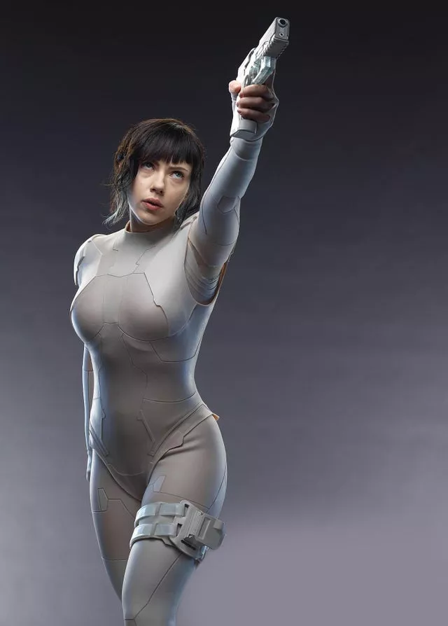 scarlett Johansson ghost in the shell