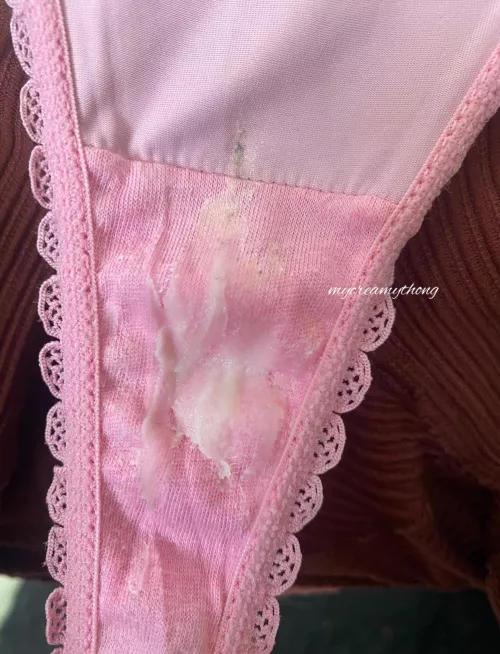 [SELLING] Extra creamy used panties for sale! Add ons available. Message for more info & prices.