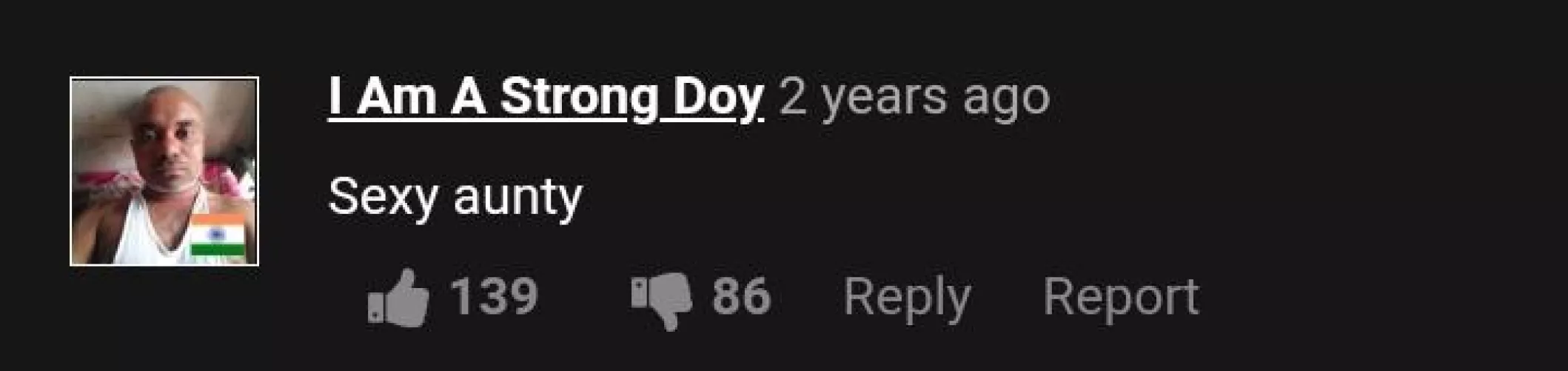 sexy indeed, but not an aunt in the video?