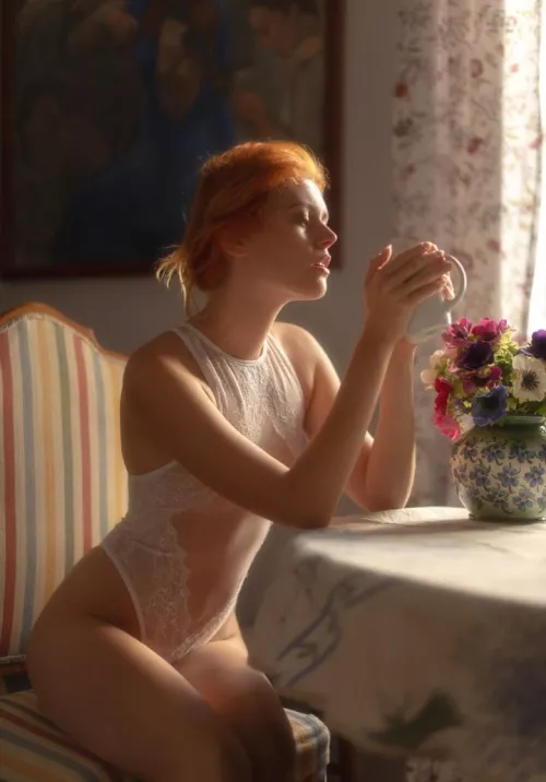 She looks like a porcelain doll