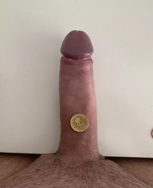 Size of a quarter $$ coin