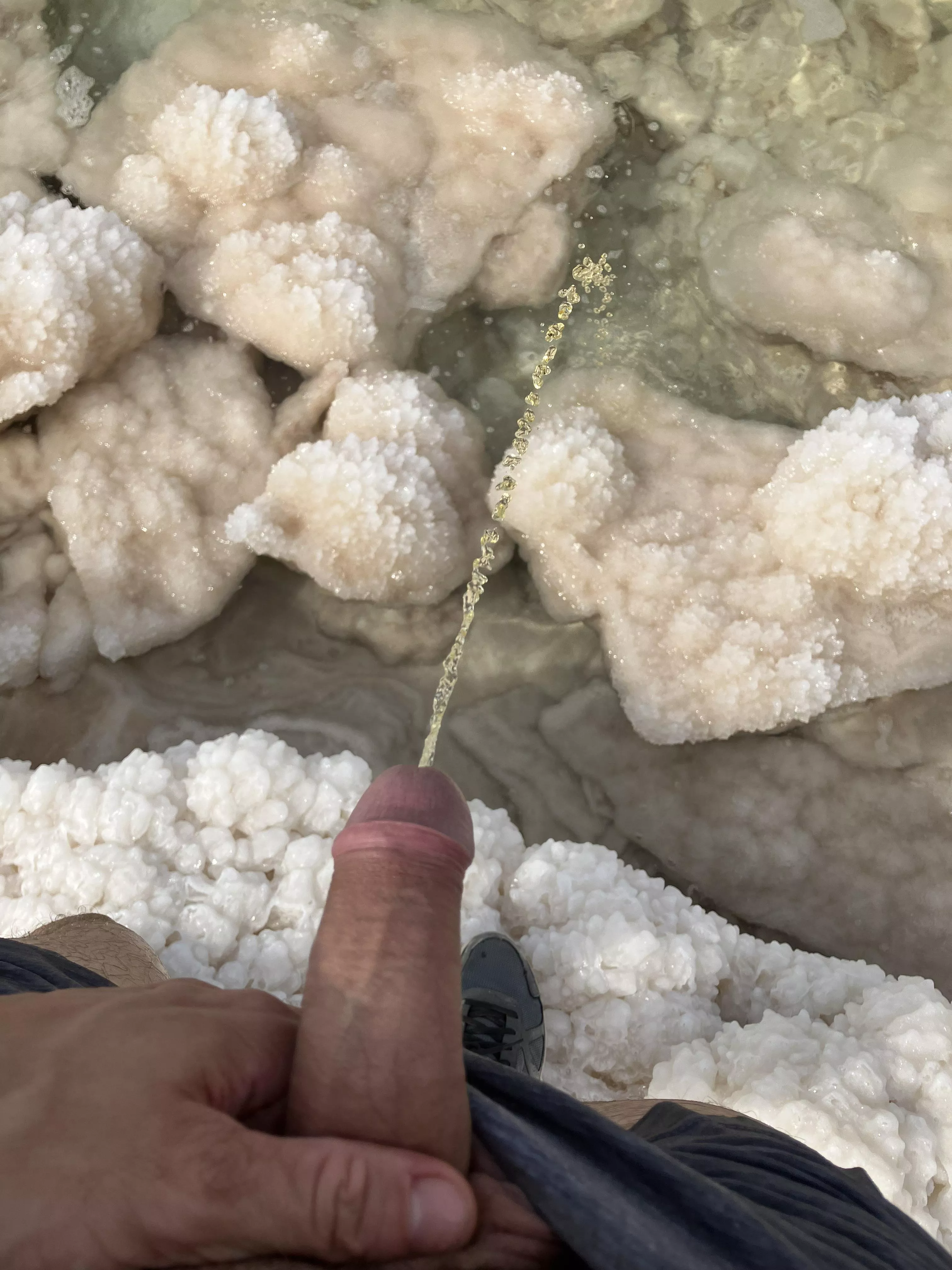 Some say you can’t pee in the dead see…