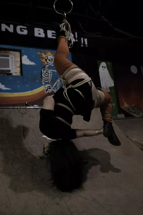 some self suspension I did in a cool space