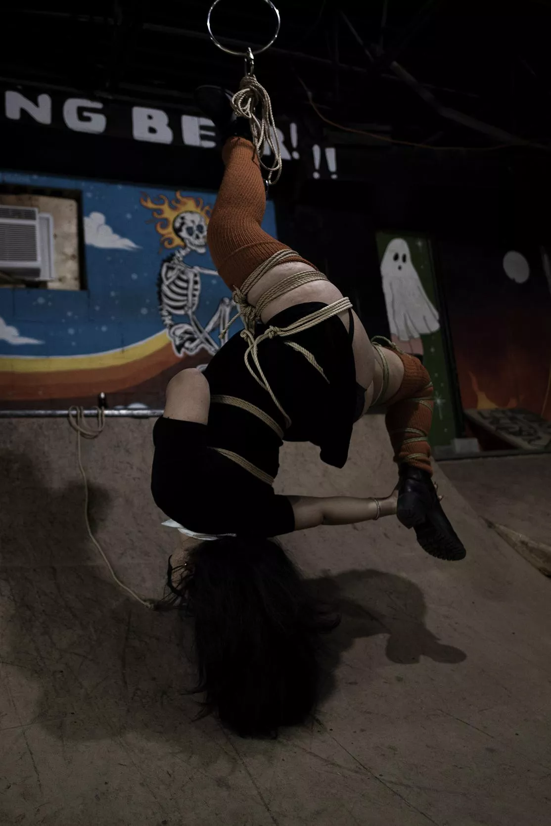 some self suspension I did in a cool space