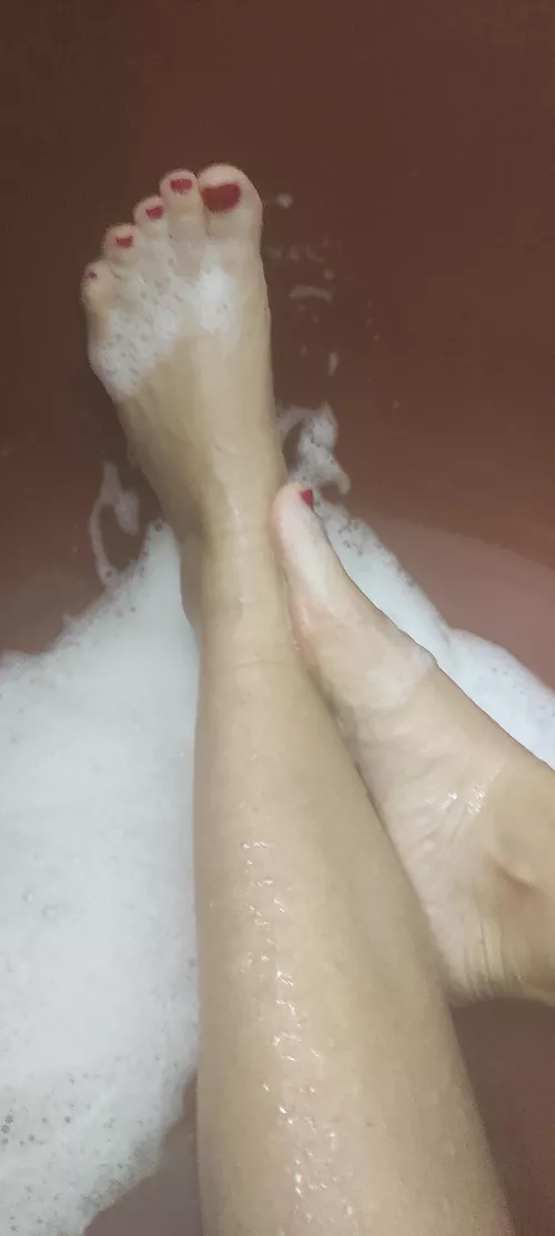 they're wet waiting for you
