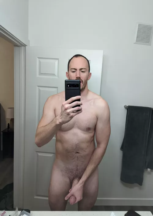 thinking about my gym bro's biceps got me hard & oozey (34)