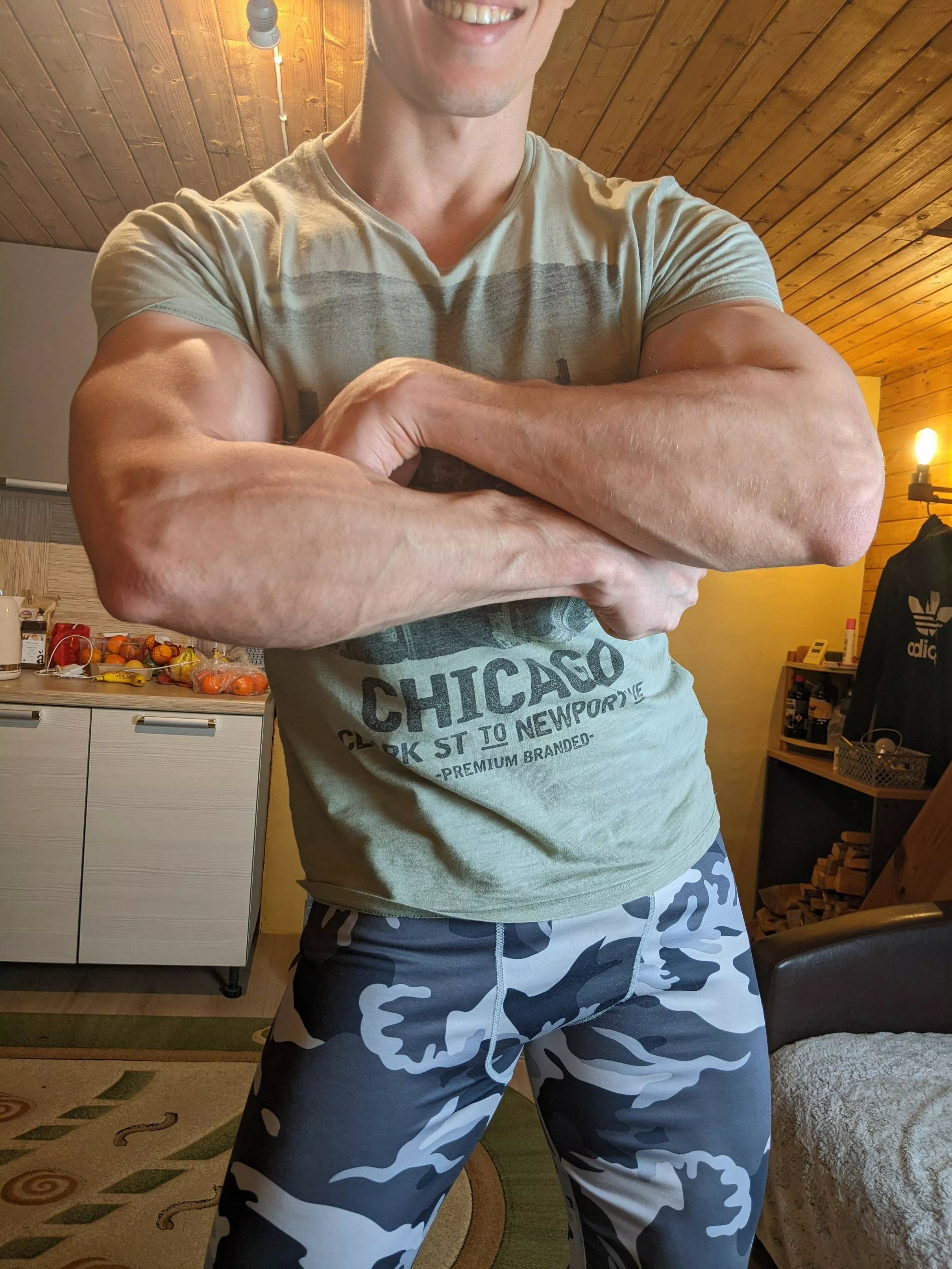 Trying to make those bad boys grow! 💪😈 [OC]