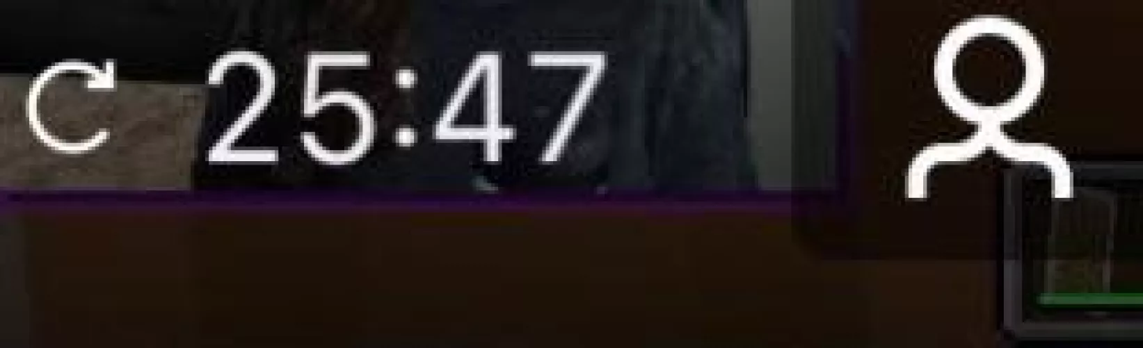 What does this arrow mean while live