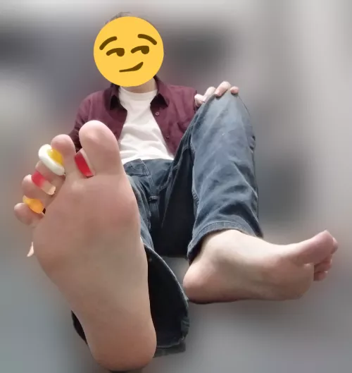 who will suck the haribo out of my barely legal toes?