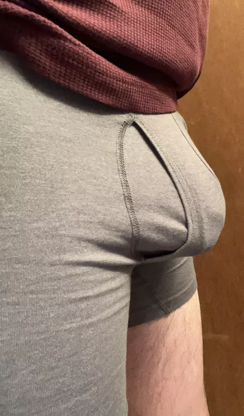 With this monster the nice tight skinny jeans I chose for today might be an issue