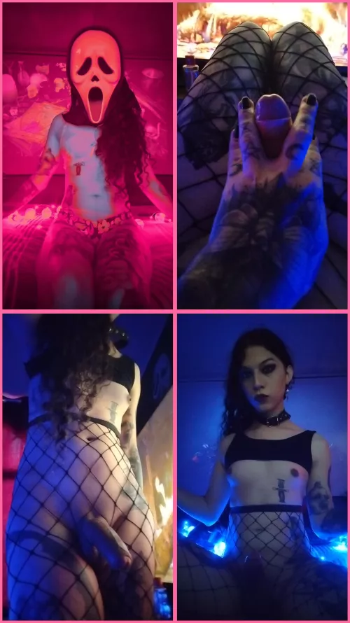 would you make a spooky sex tape with me? 😈