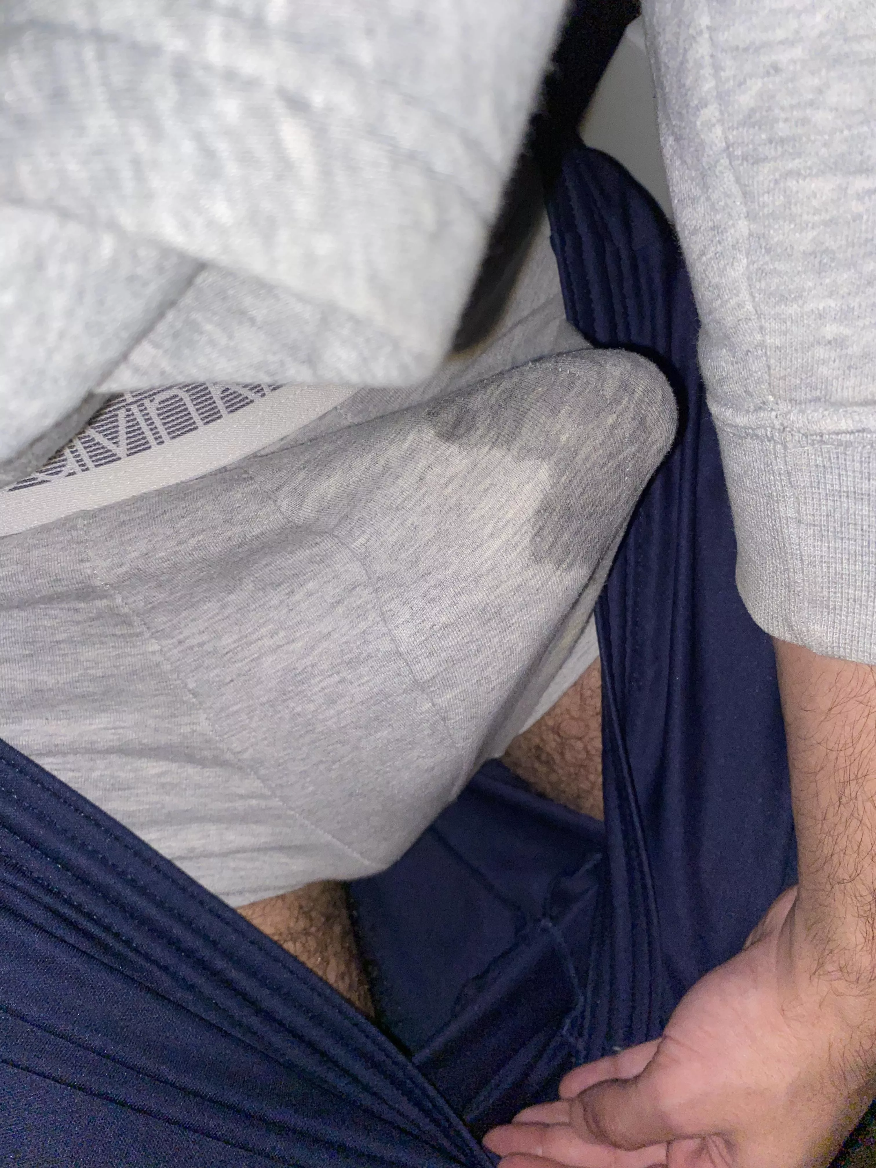 would you touch my wet bulge?