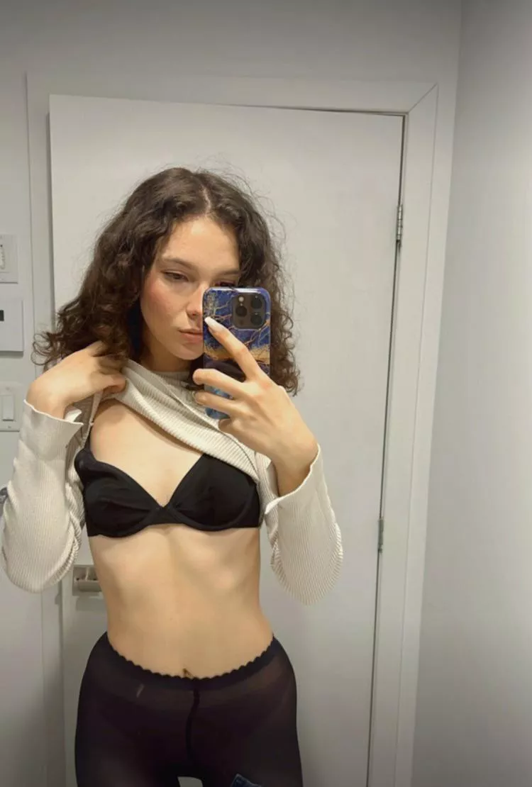 Would you want to take off my college clothes?