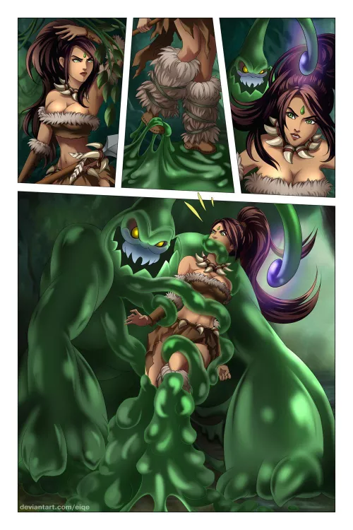 zac takes his pick of trespassers part 1 - nidalee (eiqe)