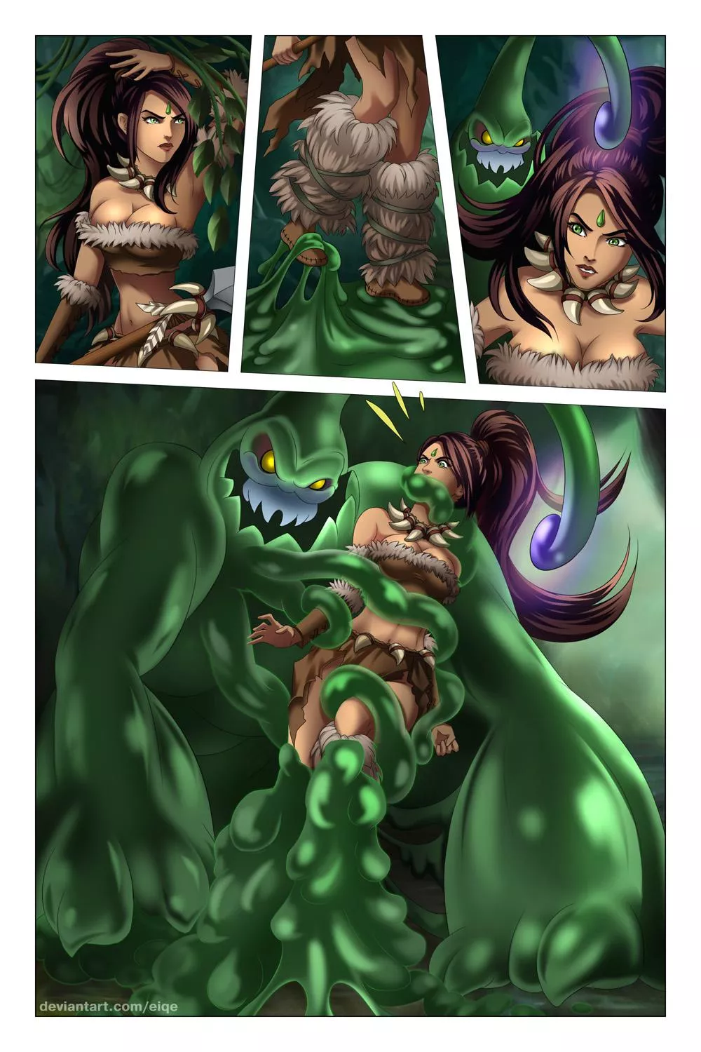 zac takes his pick of trespassers part 1 - nidalee (eiqe)