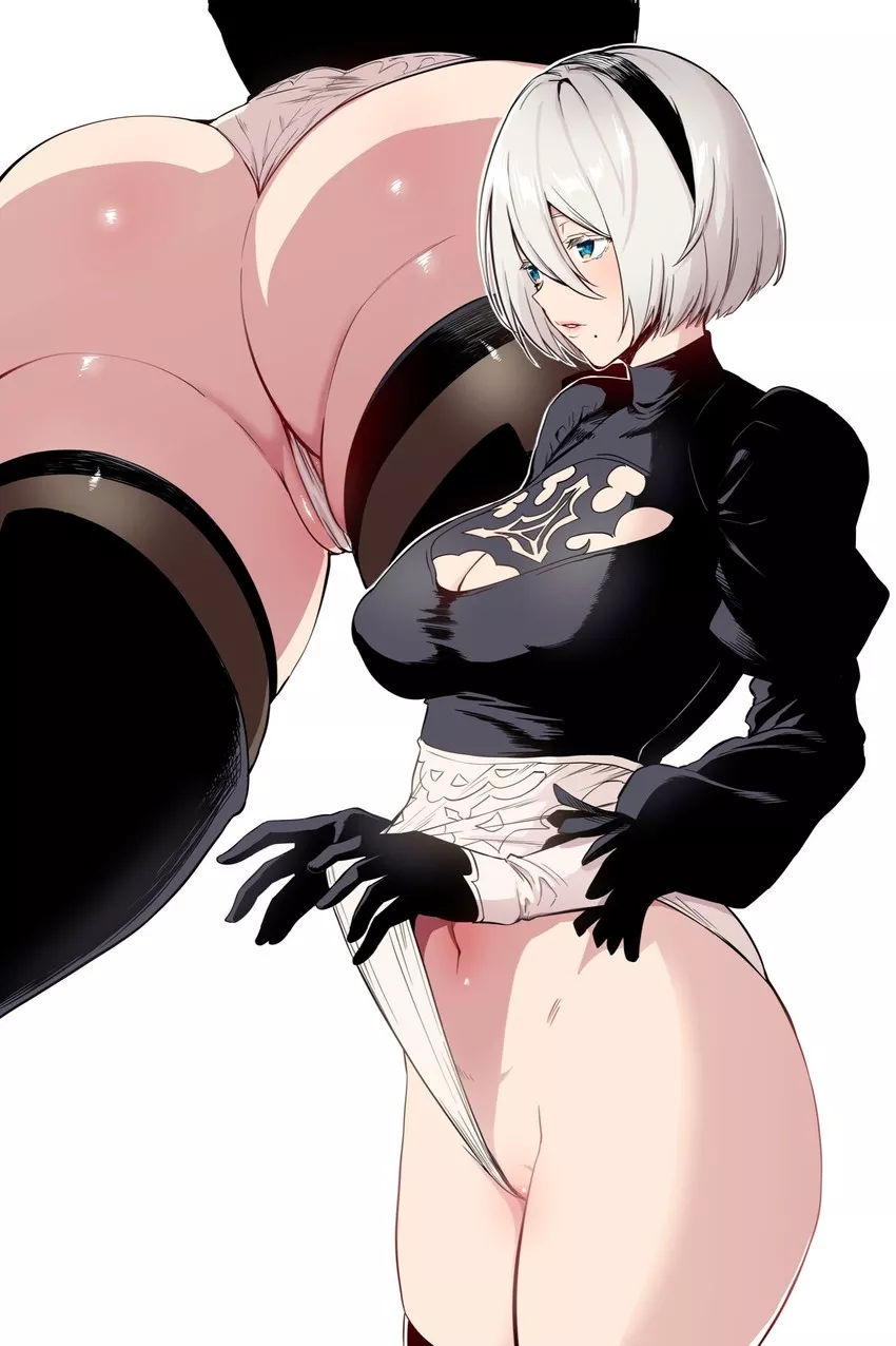2B was built by the gods (amano don)