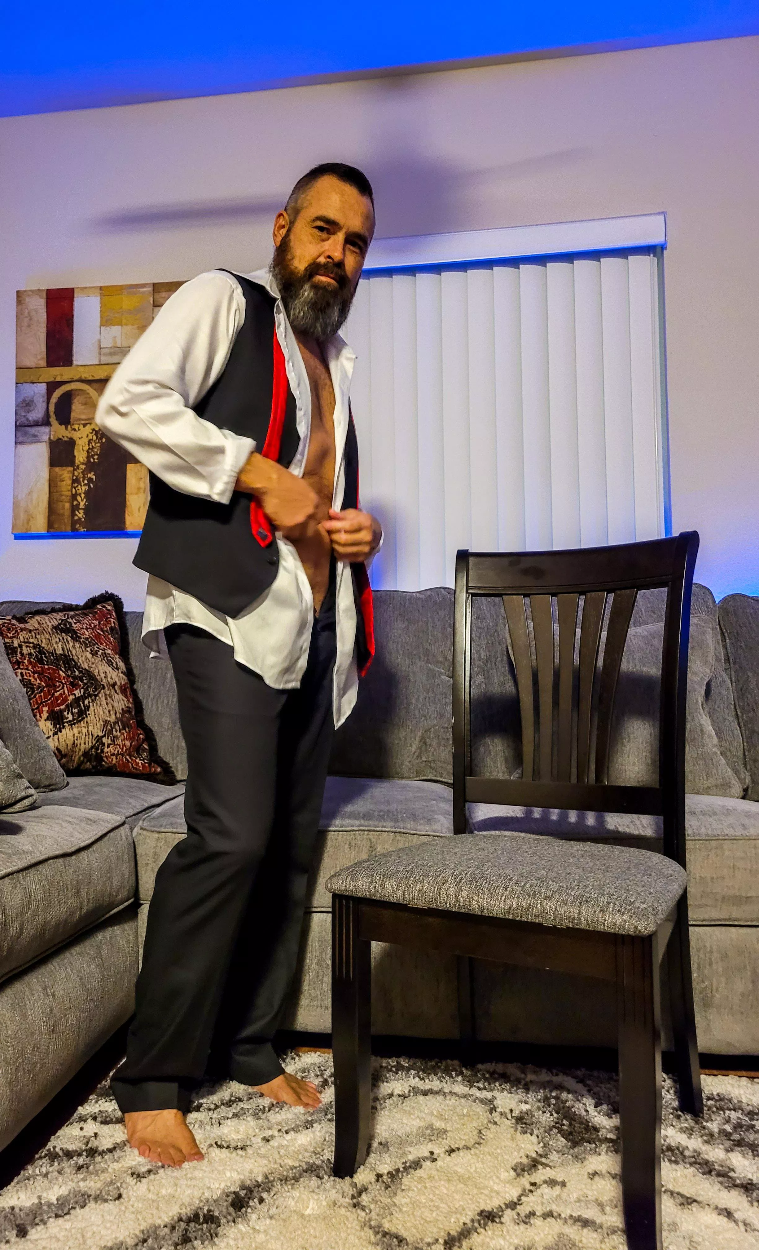 [48] I'm going to sit here and you will do what?