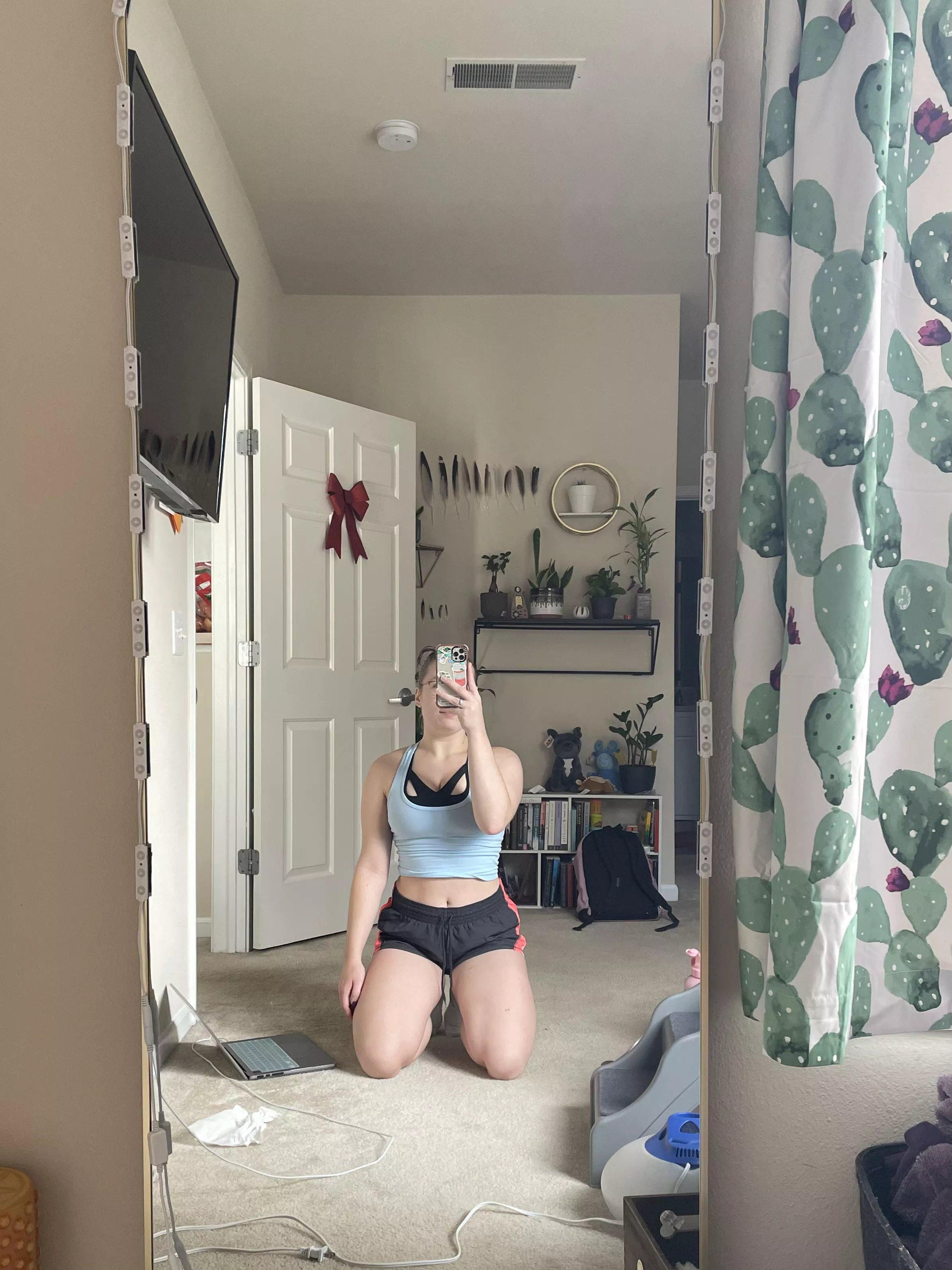 After a very intense workout [f]