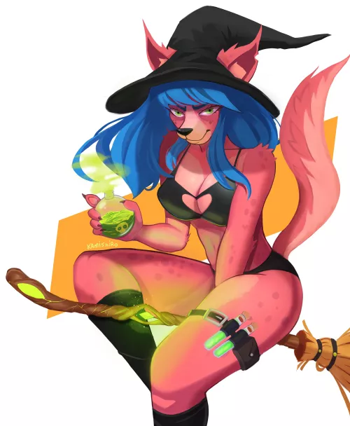 (art by me) [F] New OC finished! comms are open!