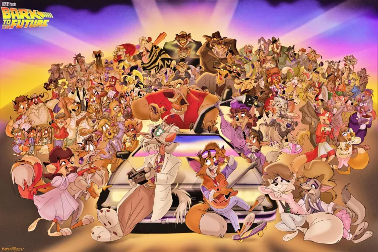 Bark to the Future by Kosperry