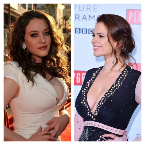 battle of B( • )( • )s - KAT DENNINGS vs HAYLEY ATWELL