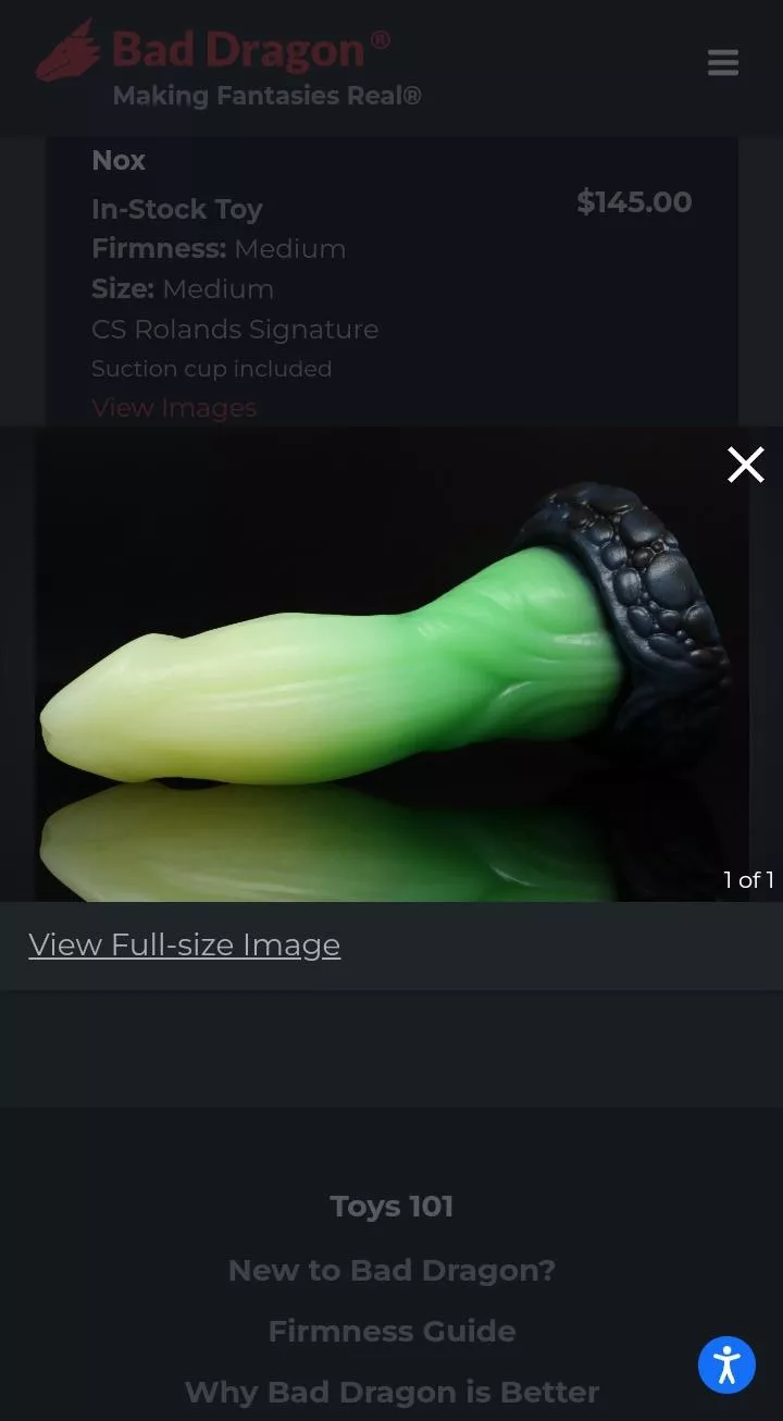 Can't wait for this glowy boi to arrive! Medium Nox in Roland's signature from Friday's drop.