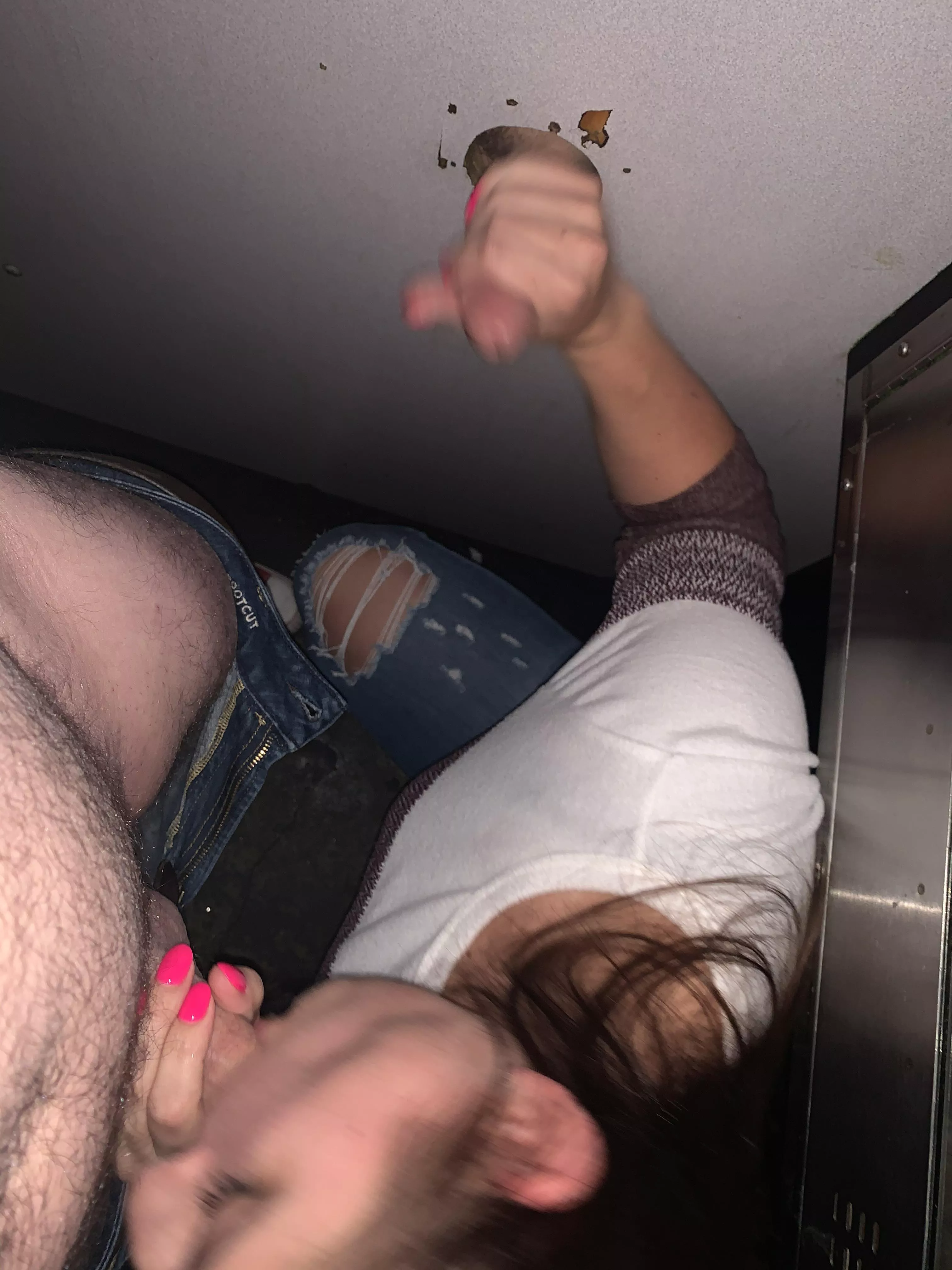 Check o6t how hte wife handles the holes....check profile for more