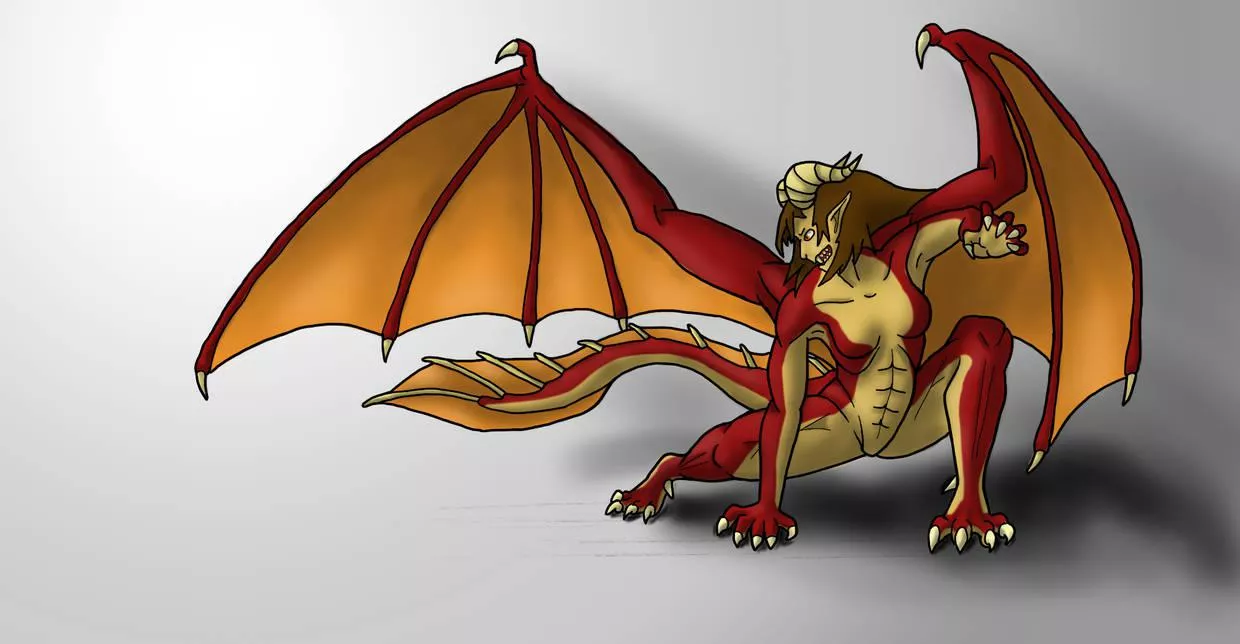 Dragon girl (Lollipop Gollum)