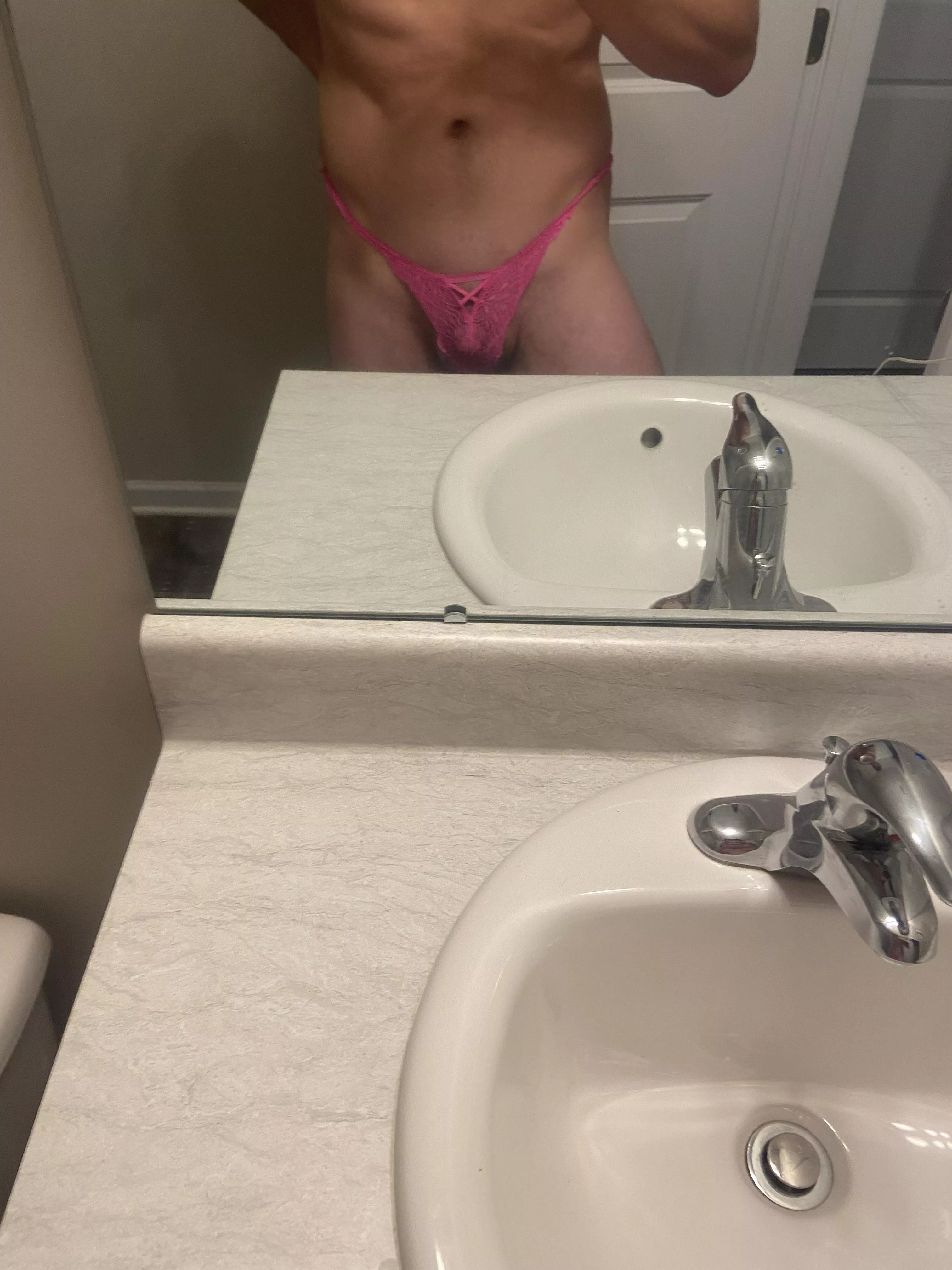 Feeling like being dirty in her panties