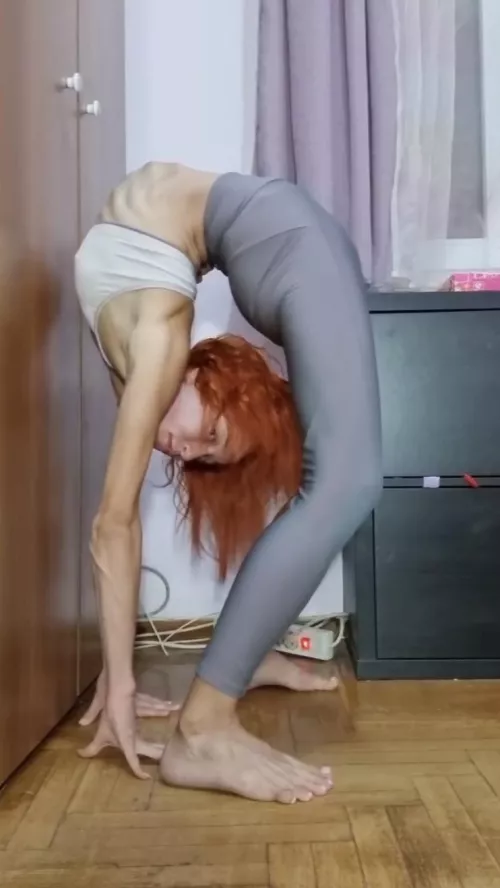 Flexible girl