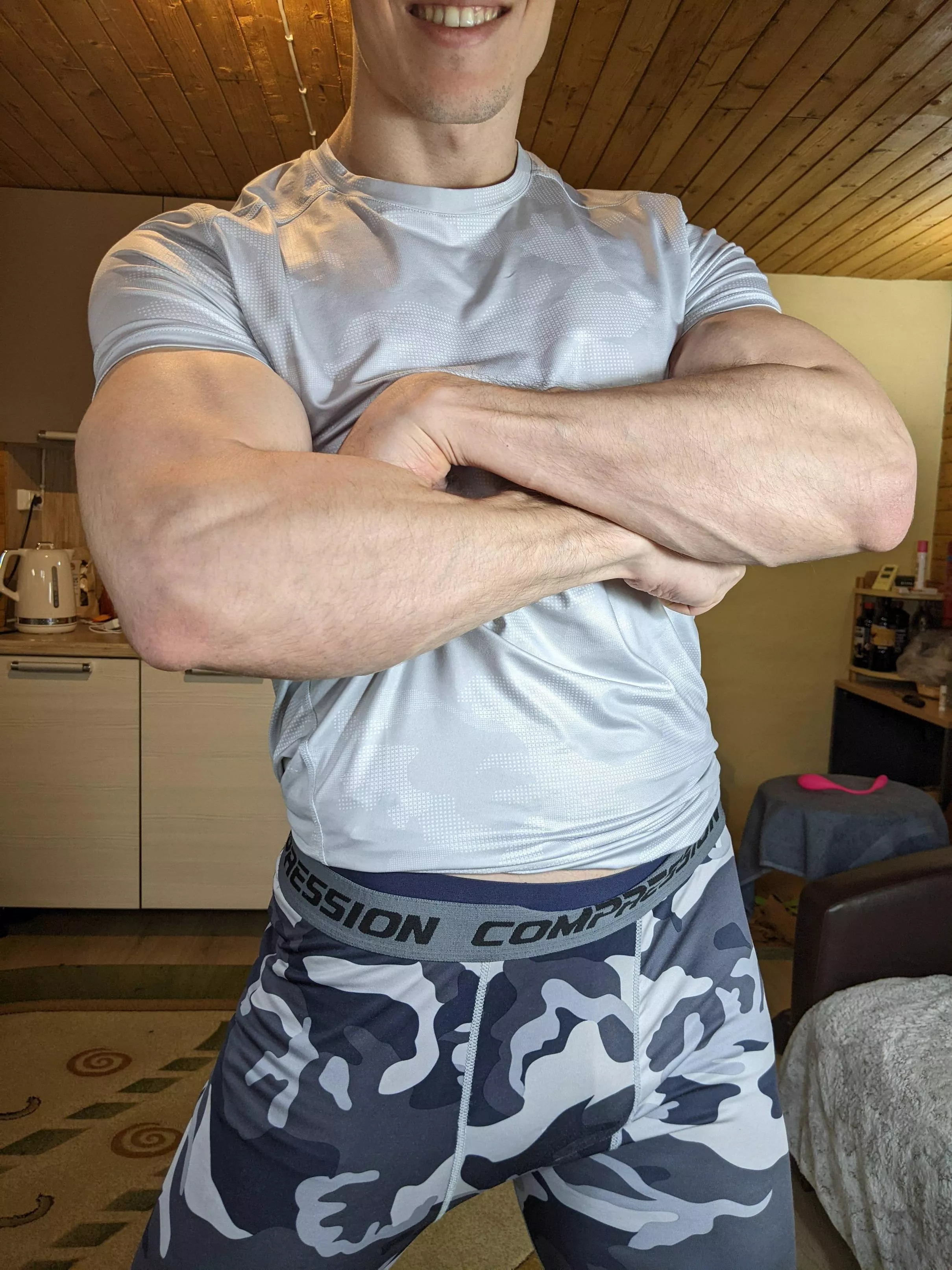 Forearms for days! [OC]