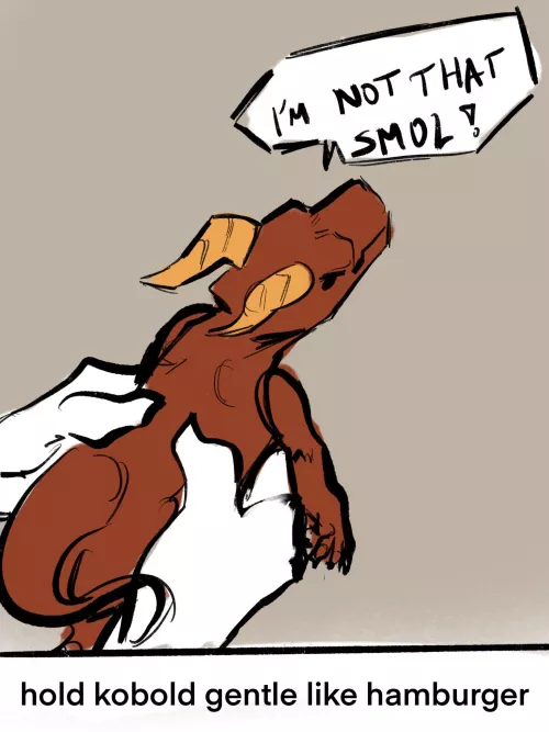 Hamburger kobold (Art by me)