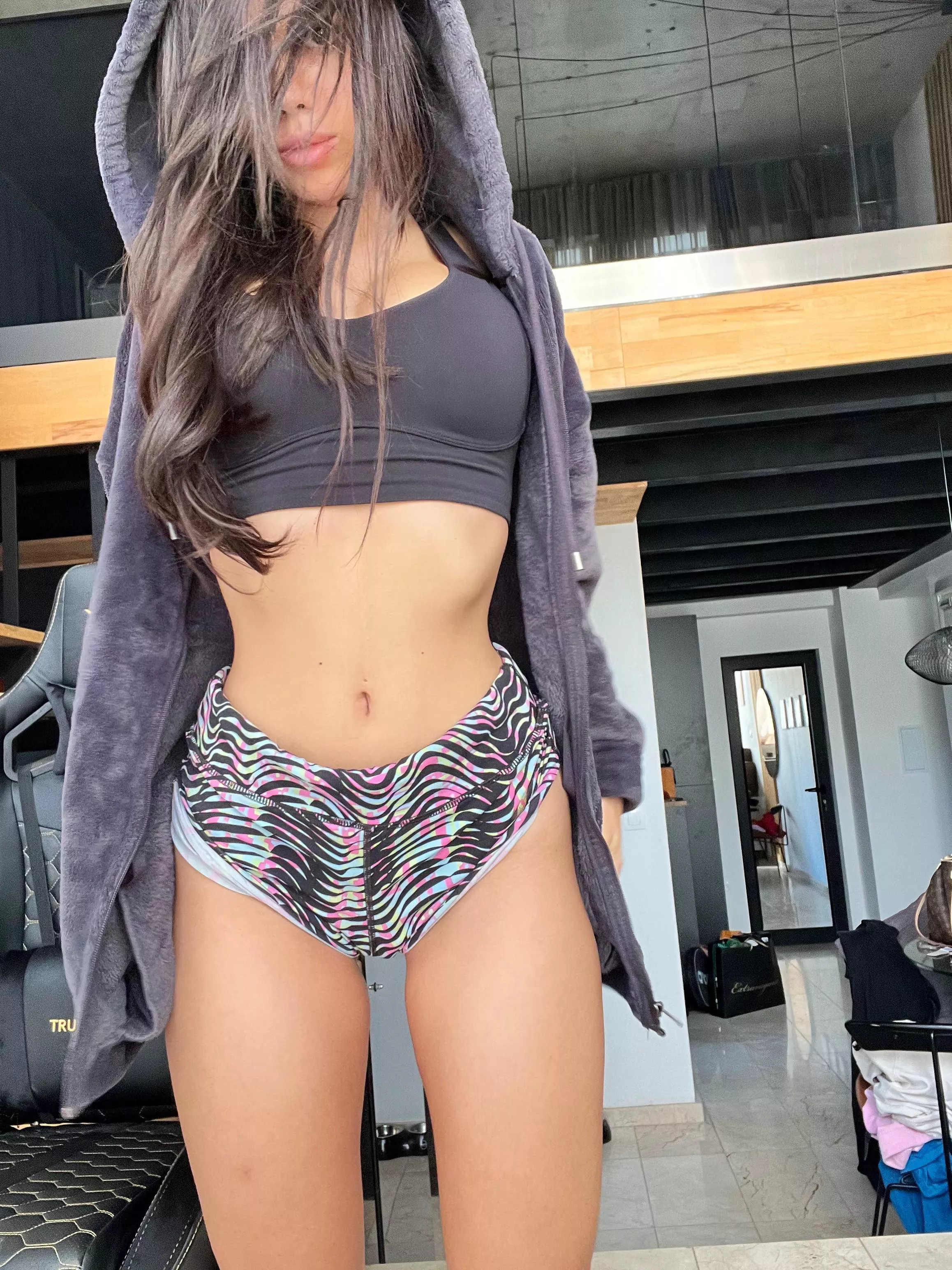 Hold on my waist and bend me over