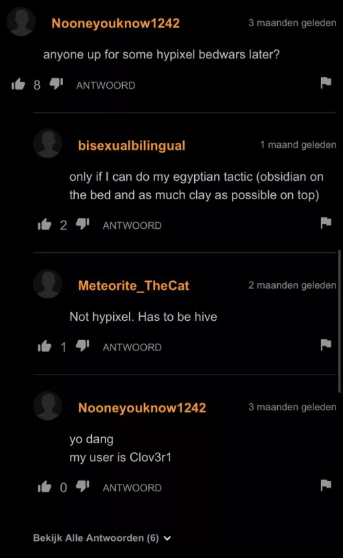 Hope they enjoyed their game of bedwars