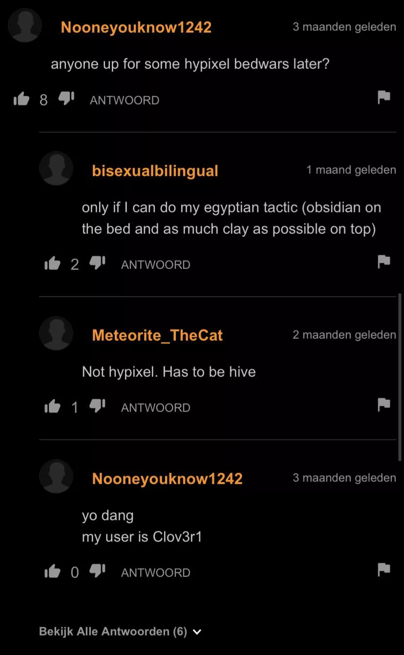 Hope they enjoyed their game of bedwars