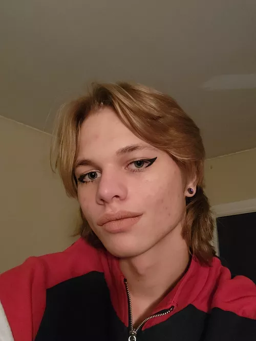 I did my makeup for the first time. What do you think?