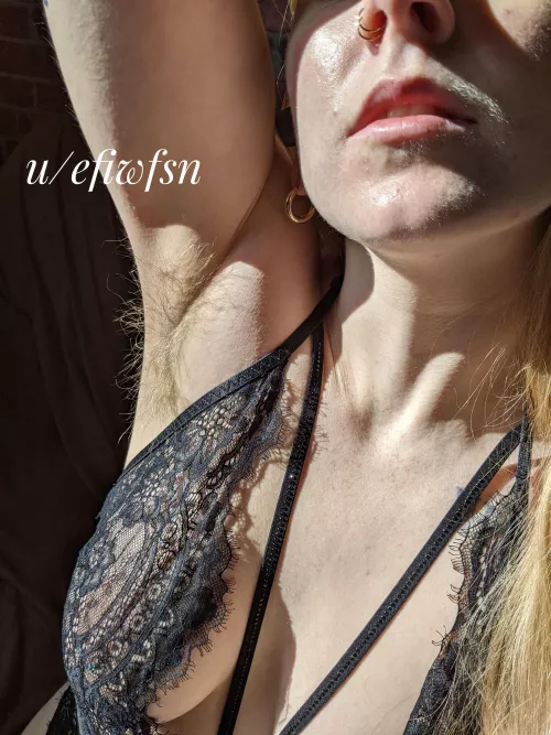 I never wear deodorant