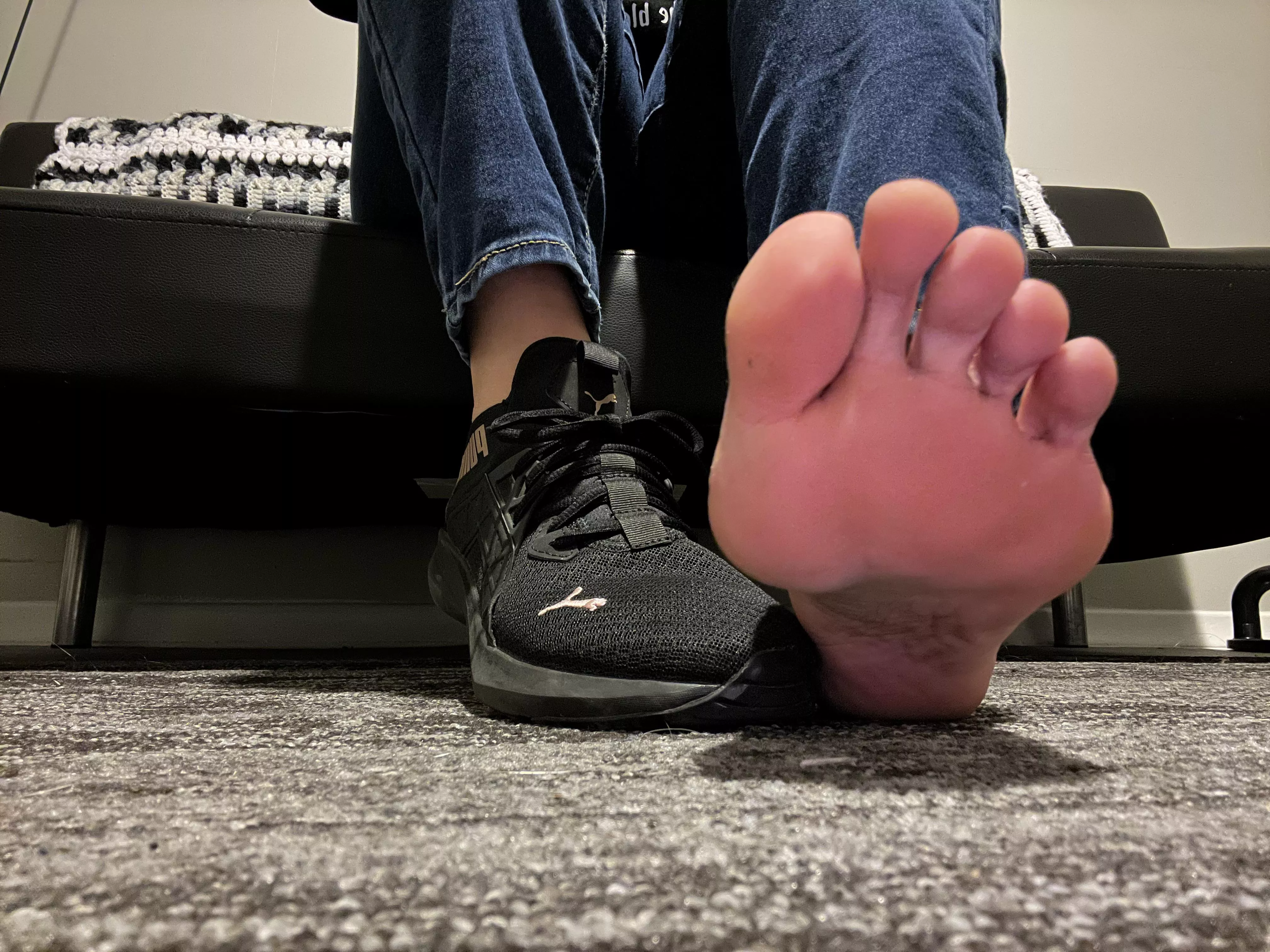 I sweat bare foot in these shoes for 8 hours today, would you still lick my feet?