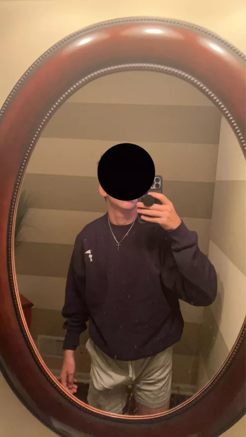 I went out like this