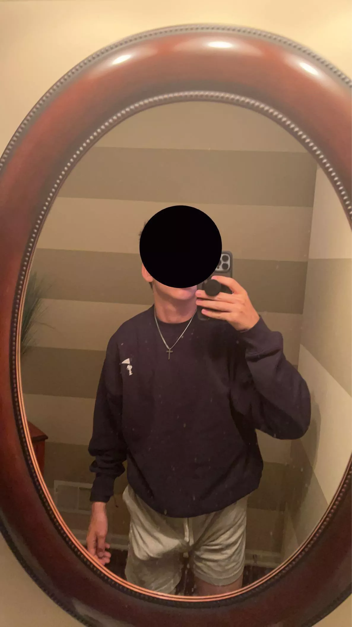 I went out like this