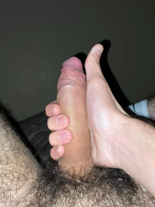 Im leaking all the way down to my wrist