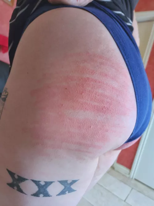 it hurt so good, I passed out!