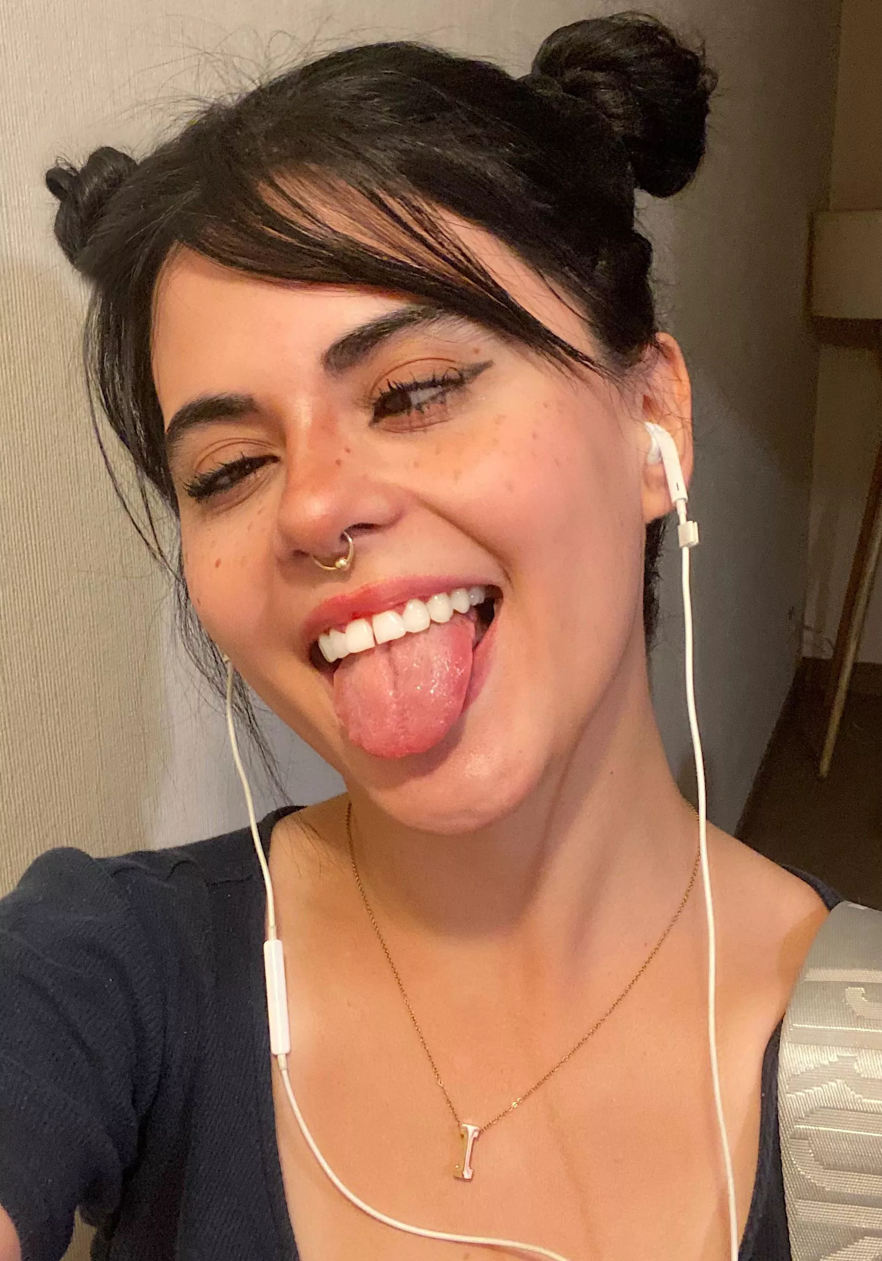 Looking dumb but happy lol