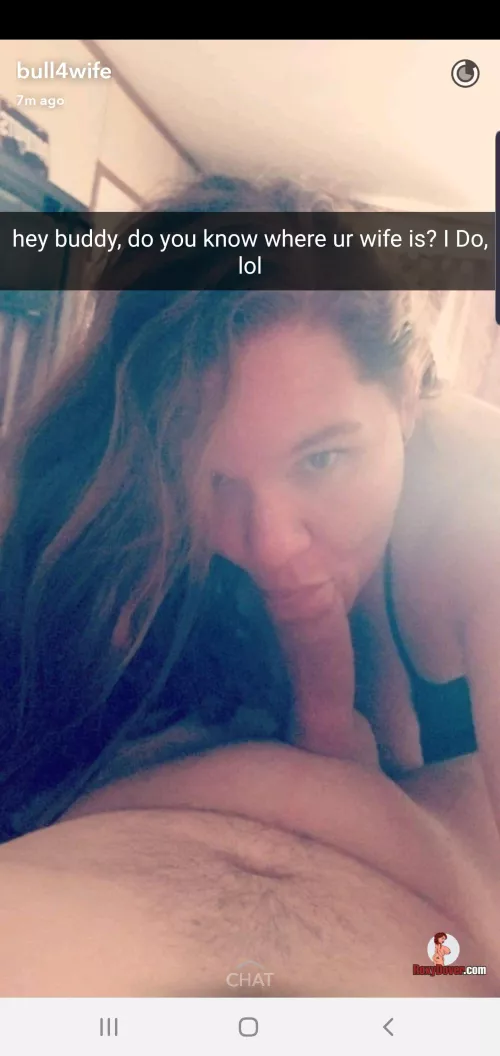 love a guy sending hubby pics....