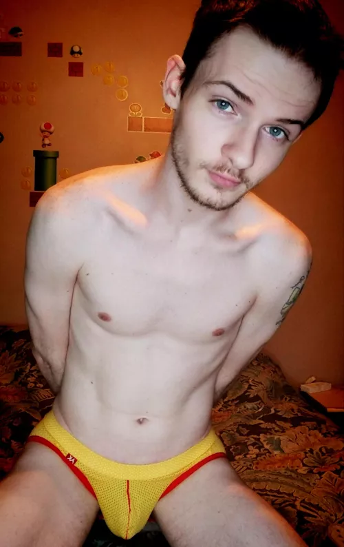 love to show off the jock. 27