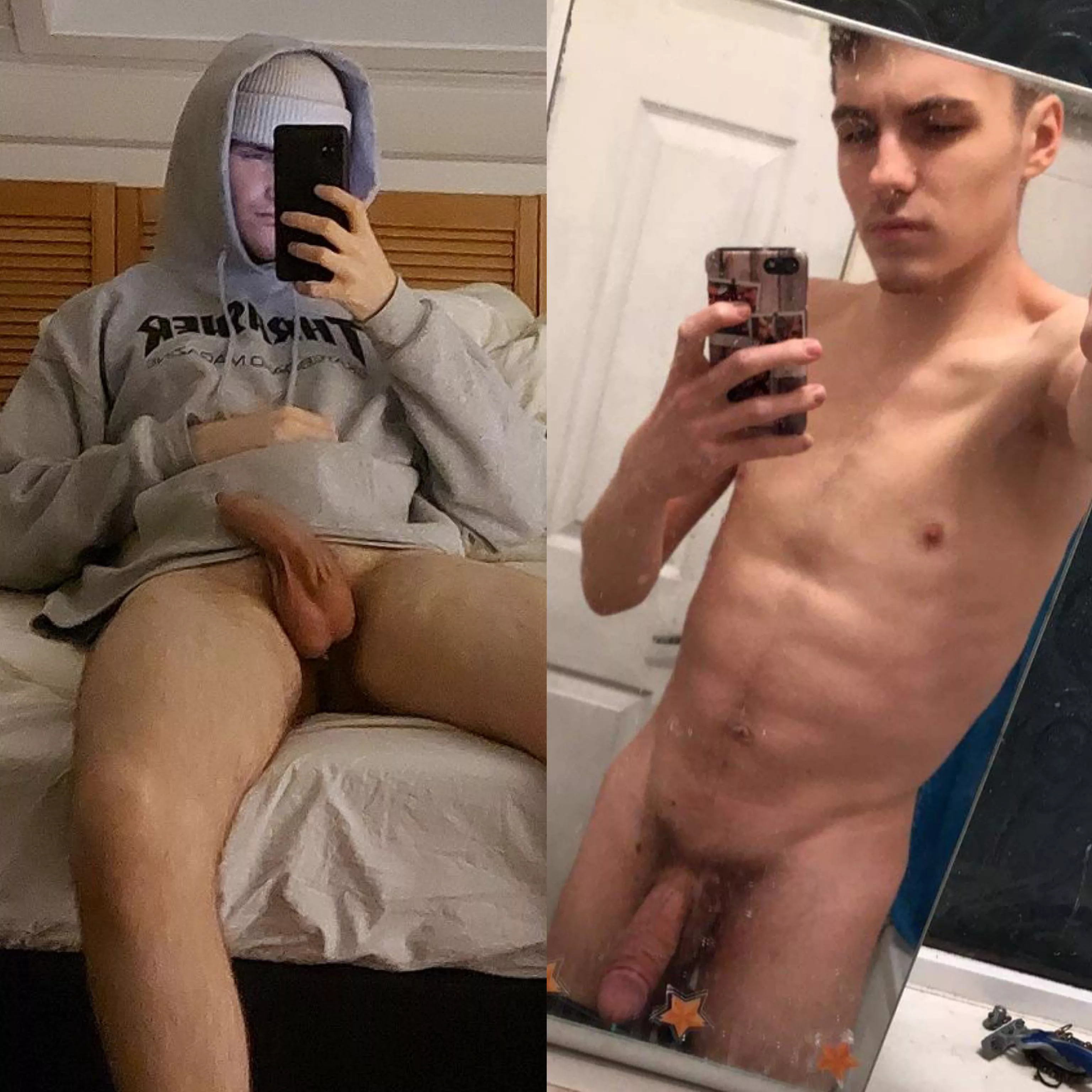 My friend and I were doing s contest to see who has the best dick, so we let you decide! ;)