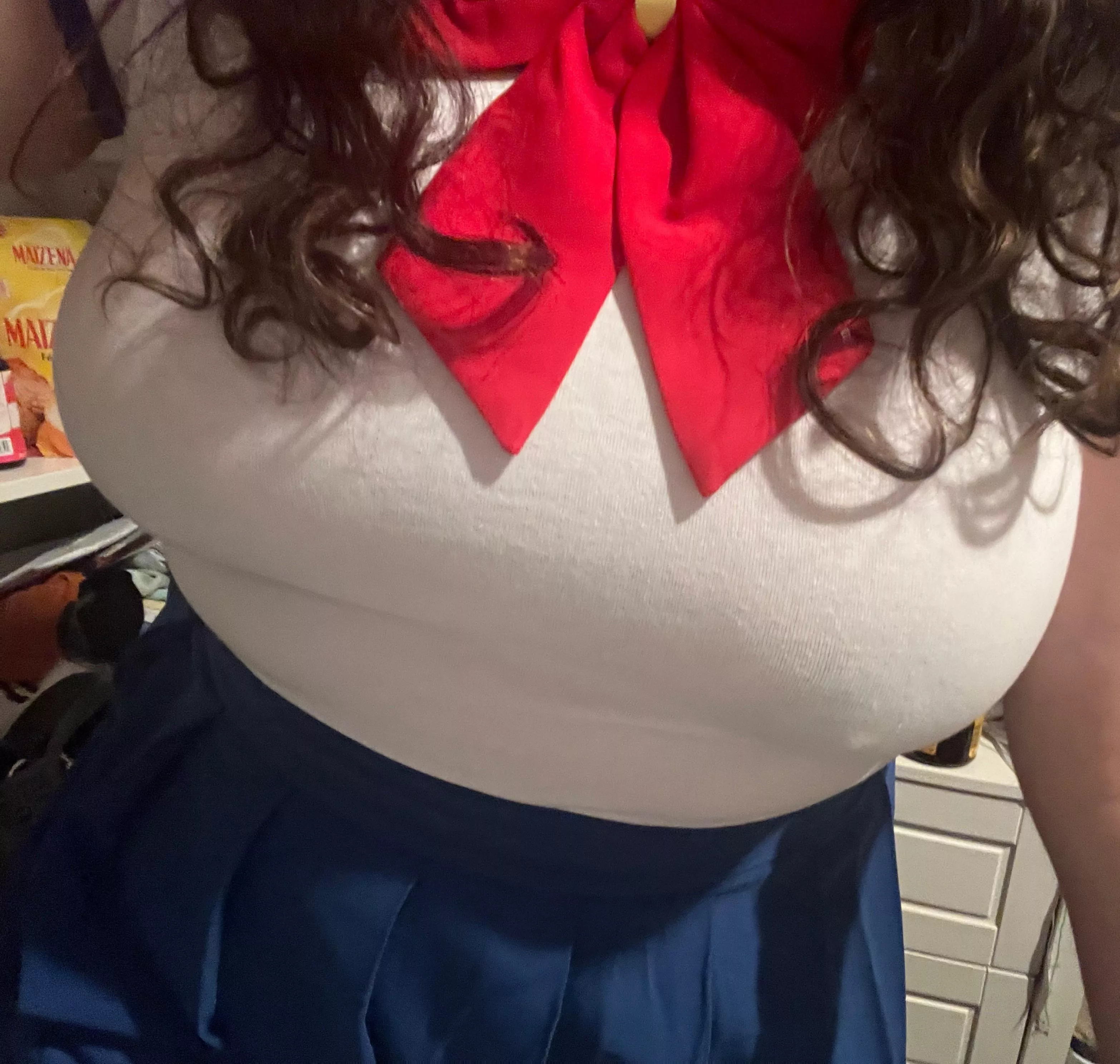 My Halloween costume barely fit