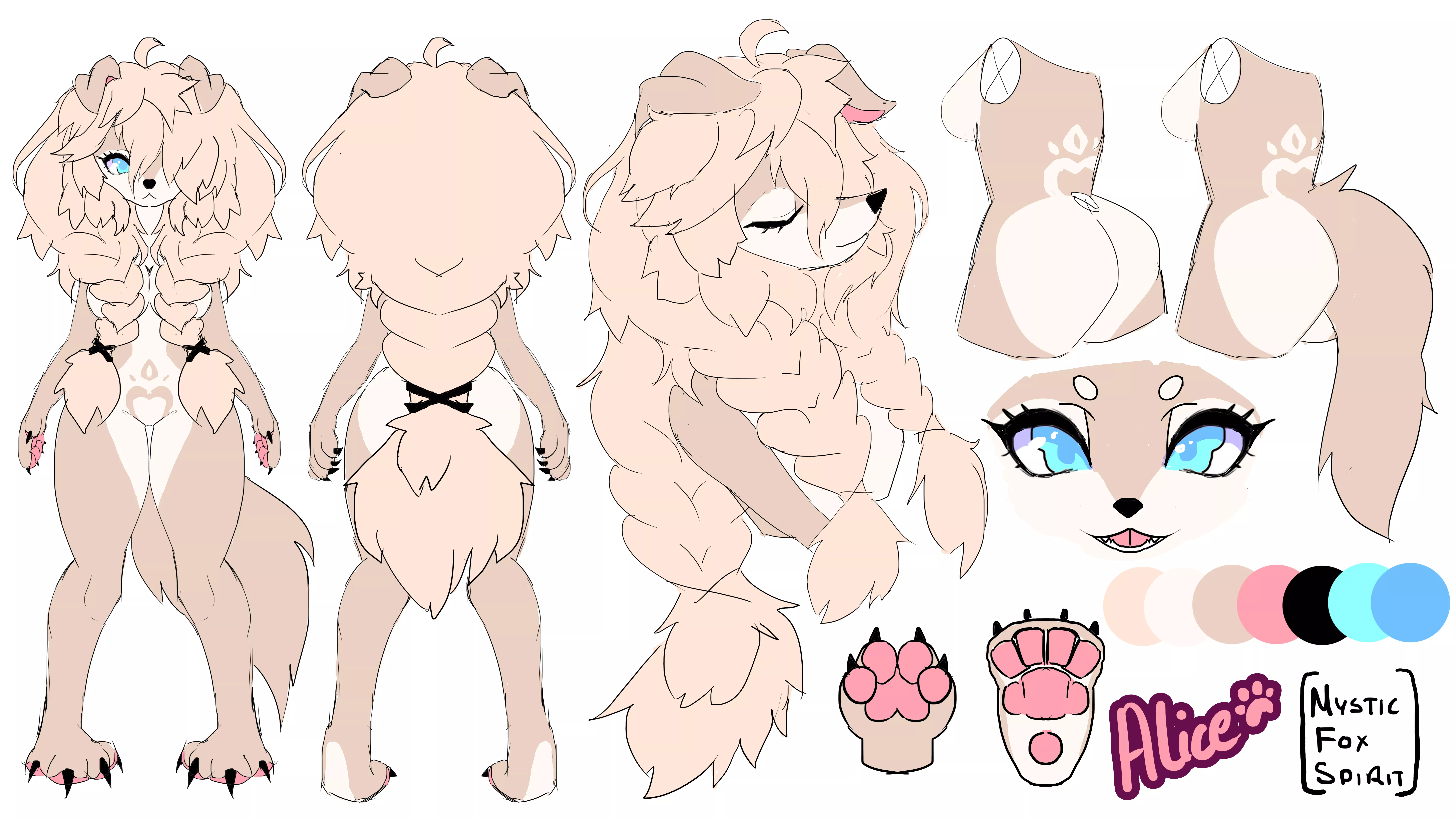 My new fursona Alice :3