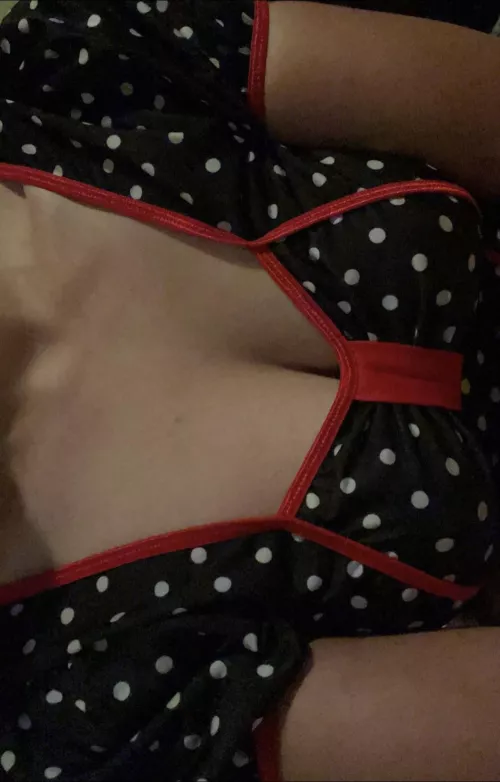 My tits are down here